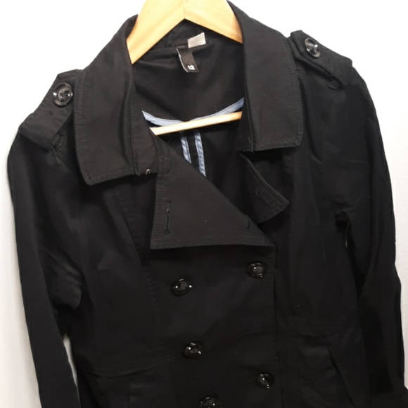 H&M Black Fall Military Jacket - Picture 6 of 8